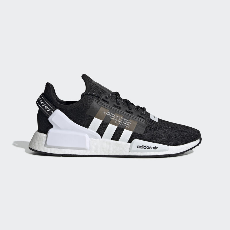 Originals nmd hotsell r1 black/black/white japan